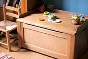 Solid Oak Toy Box / Seat