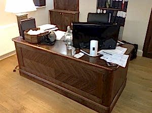 Walnut home office